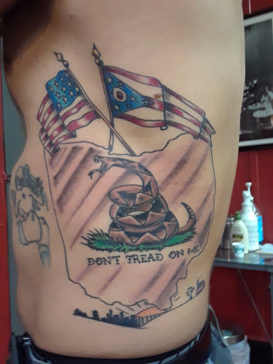 Tattoo Shop «Archangel Tattoo Studio», reviews and photos, 102 Canal St S, Canal Fulton, OH 44614, USA