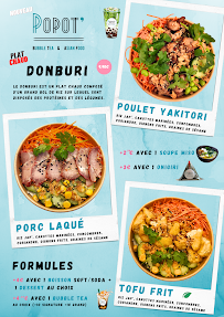 POPOT' Bubble tea & Asian food à Paris menu