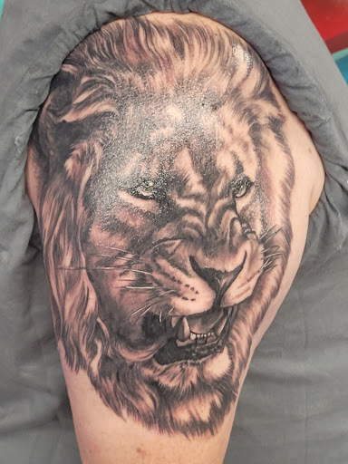 Explore pooh bear tattoo ideas, creative tattoo ideas in Des Plaines, available at High Class Studio