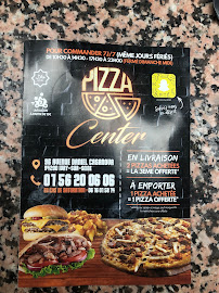 Restaurant Pizza Center à Ivry-sur-Seine (le menu)