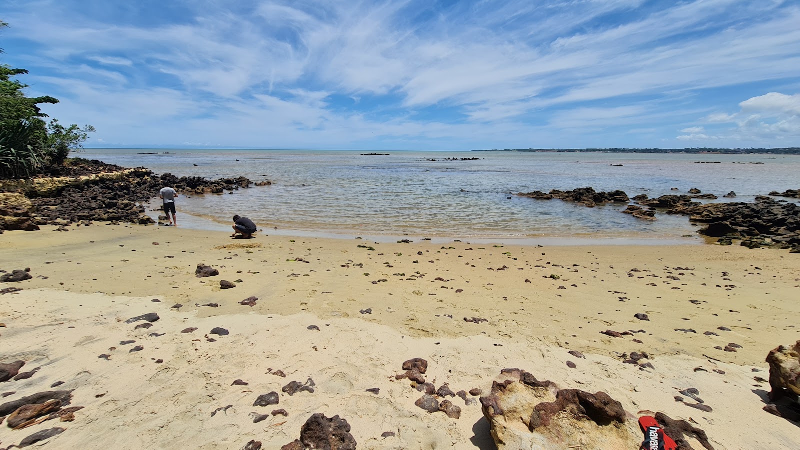 Foto de Praia Porto da Lama - lugar popular entre os apreciadores de relaxamento