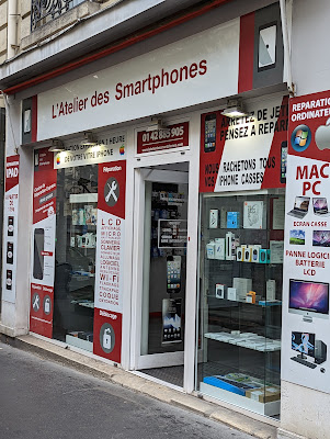 L'atelier des smartphones Réparation téléphone PC et Mac à paris 16 à Paris