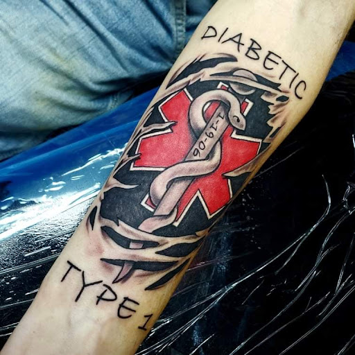 Explore mens wrist tattoo ideas, creative tattoo ideas in Fort Payne, available at Broken Arrow Tattoo Co.