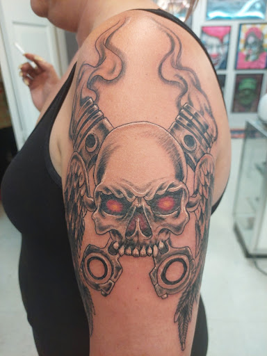 Explore tribal wrist tattoo ideas, creative tattoo ideas in Fort Mohave, available at RedRum Tattoo & Body Piercing Co.