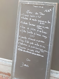 Menu du O Maé à Vias