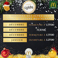 Menu du McDonald's Mantes La Jolie à Mantes-la-Jolie
