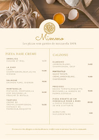 Menu du Mimmo Traiteur Sceaux. à Sceaux