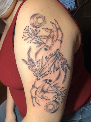Explore superhero tattoo ideas, creative tattoo ideas in Rapid City, available at Rushmore Tattoo Company LLC