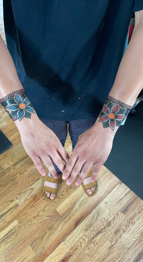 Explore tree tattoo sleeve ideas, creative tattoo ideas in Lake Villa, available at Eternal Tiger Tattoo