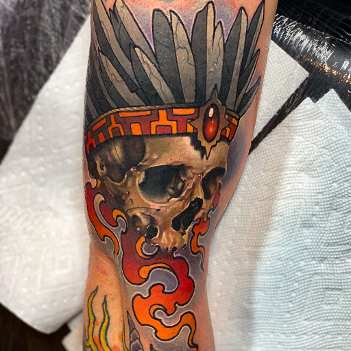 Explore 90's tattoo ideas, creative tattoo ideas in Senoia, available at Messenger Tattoo Studio