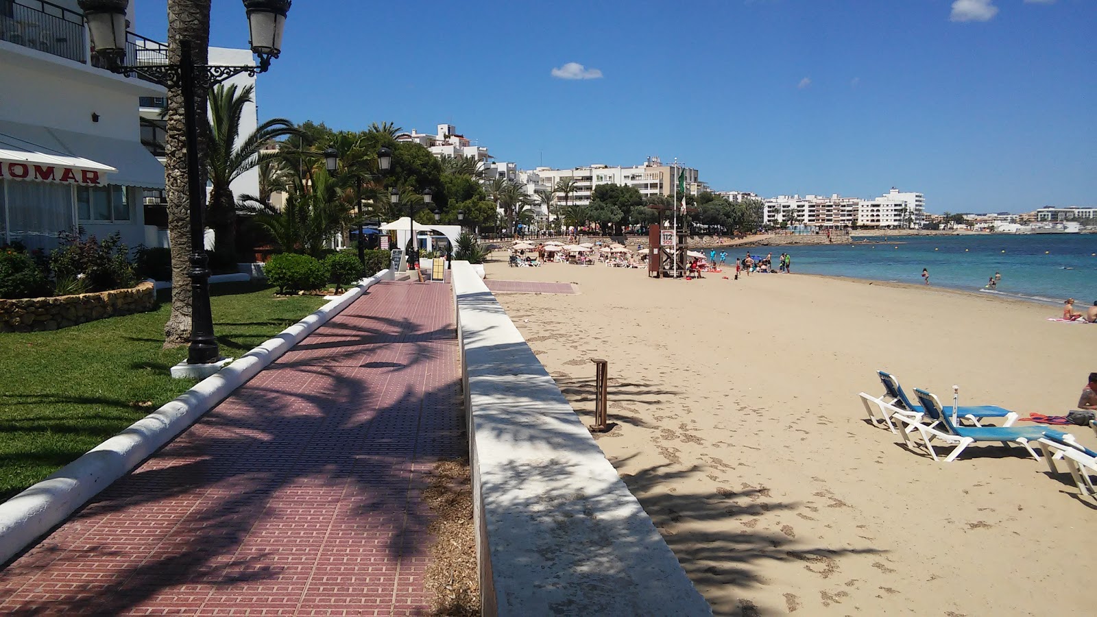 Platja de Santa Eulalia II'in fotoğrafı - Çocuklu aile gezginleri için önerilir