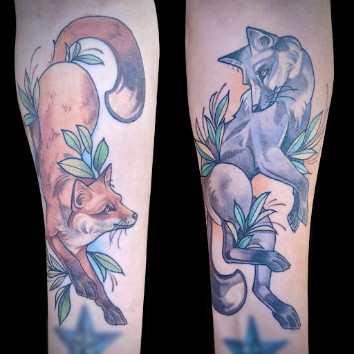 Explore honey bee tattoo ideas, creative tattoo ideas in Seattle, available at West Seattle Tattoo