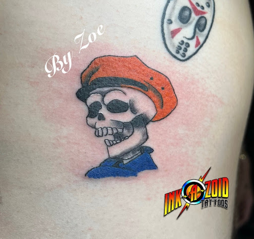 Explore calf leg tattoo ideas, creative tattoo ideas in Kingsport, available at Ink-a-zoid Tattoos & Piercings