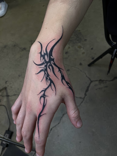 Explore rose and butterfly tattoo ideas, creative tattoo ideas in Spring, available at Skin Stories Tat2