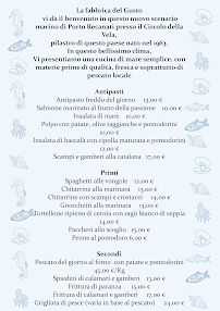 Menu du La Fabbrica Del Gusto à Porto Recanati