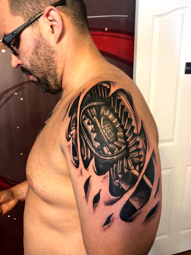 Explore mushroom tattoo ideas, creative tattoo ideas in Portland, available at Art Immortal Tattoo and Piercing