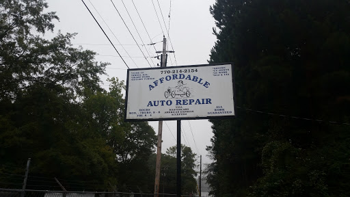 Auto Repair Shop «Affordable Auto Repair», reviews and photos, 121 Lake Carroll Blvd # B, Carrollton, GA 30117, USA