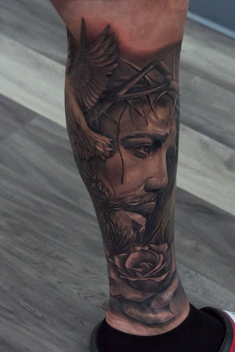 Explore buffy tattoo ideas, creative tattoo ideas in Mesa, available at Red Art Tattoo & Piercing Studio