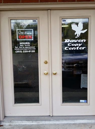Raven Copy Center, 1303 Central Ave S C, Kent, WA 98032, USA, 