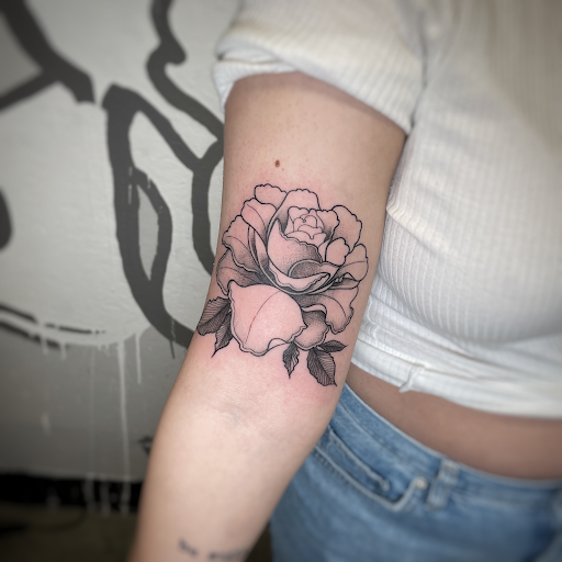 Explore barcelona tattoo ideas, creative tattoo ideas in Zumbrota, available at Art by Sinclair Tattoo Artist At Dry Bones Ink