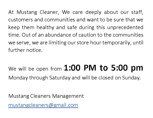 Dry Cleaner «Mustang Cleaners», reviews and photos, 126 W US Hwy 80, Forney, TX 75126, USA