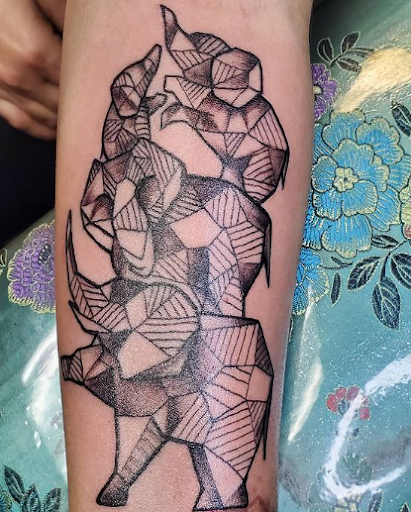 Explore christian forearm tattoo ideas, creative tattoo ideas in Passaic, available at District 36 Tattoo Parlor