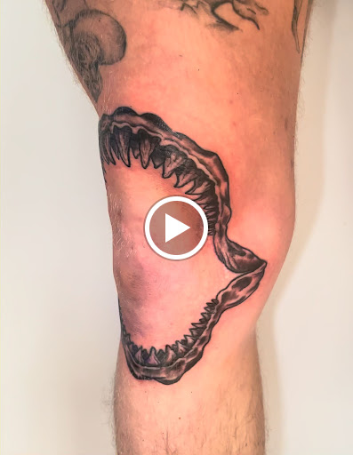 Explore hawaiian sleeve tattoo ideas, creative tattoo ideas in Kansas City, available at Golden Stag Tattoo and Gallery