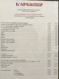 Restaurant La Marmotte à La Rochelle (la carte)