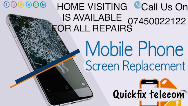 Quickfix Tech Mobile Phone Repairs Shop at ADIL FOOD Mobile Phone, iPad, Macbook & Laptop Repairs & ACCESSORIS Centre We Also Offer Watch Repairs, Printing, Photocopying & Scanning Service - Cell phone store