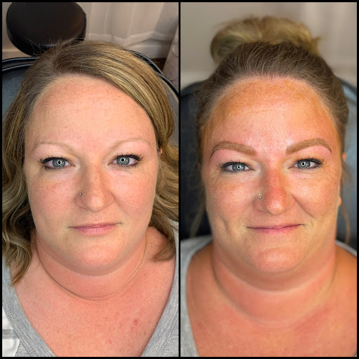 Explore breast cancer tattoos ideas, creative tattoo ideas in Peoria Heights, available at BeautiFULL Brows By Jen Microblading - Permanent Makeup Wild Honey Beauty Studio