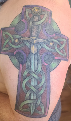 Explore nature sleeve tattoo ideas, creative tattoo ideas in Overland Park, available at Talent Tattoo And Body Piercing