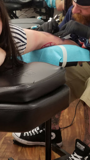 Explore architecture tattoo ideas, creative tattoo ideas in Pigeon Forge, available at Black Orchid Tattoo Studio