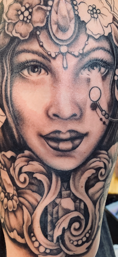 Explore african american tattoo ideas, creative tattoo ideas in New Philadelphia, available at My Museum Tattoo Studio