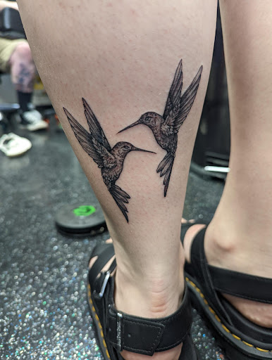 Explore tattoo ideas for females on hips, creative tattoo ideas in Slippery Rock, available at Dinky Dachshund Tattoo Parlor