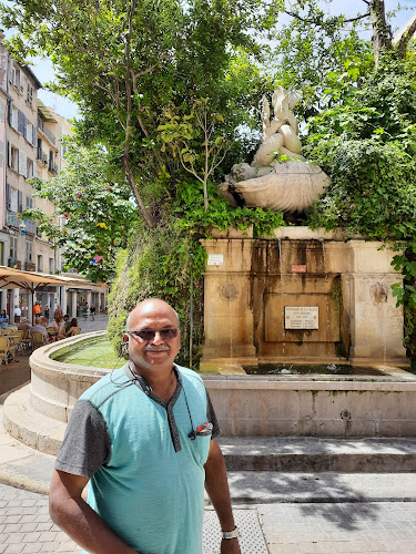 Fontaine des Trois Dauphins (Halle aux Grains) à Toulon