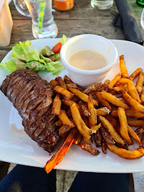 Faux-filet du Restaurant La Paillote du Grand Etang à Saint-Saud-Lacoussière - n°3