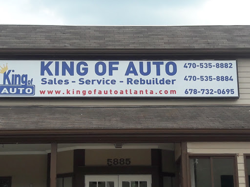 King of Auto, 5885 Memorial Dr, Stone Mountain, GA 30083, USA, 