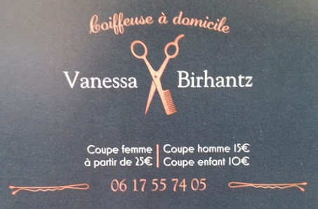 Vanessa BIRHANTZ Coiffeuse à Domicile à Custines 12 Rue de Poiroux, 54670 Custines, France