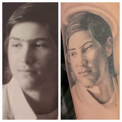 Find unique best friend tattoo ideas for your next unique tattoo in Angola at Hoodlum Ink