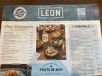 Restaurant Léon - Evry-Lisses à Lisses (la carte)