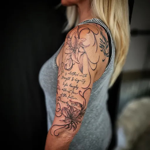 Explore dirty tattoo ideas, creative tattoo ideas in Minocqua, available at Whisky Rose Tattoo Parlor