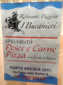 Pizzeria El pirata | Pizzeria Ristorante à Porto Ercole - menu / carte