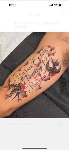 Explore male tattoo ideas for men, creative tattoo ideas in Georgetown, available at Iron Rite Tattoo South