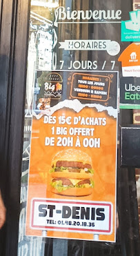 Hamburger du Restaurant Big M Saint-Denis - n°6