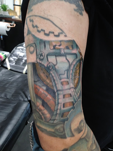 Explore clone trooper tattoo ideas, creative tattoo ideas in Federal Way, available at Jurassic Ink Tattoo Co.
