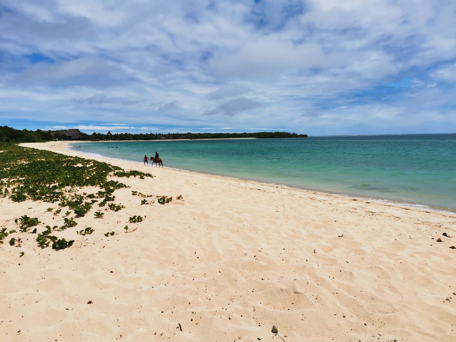 Photo of Natadola Beach with bright sand surface