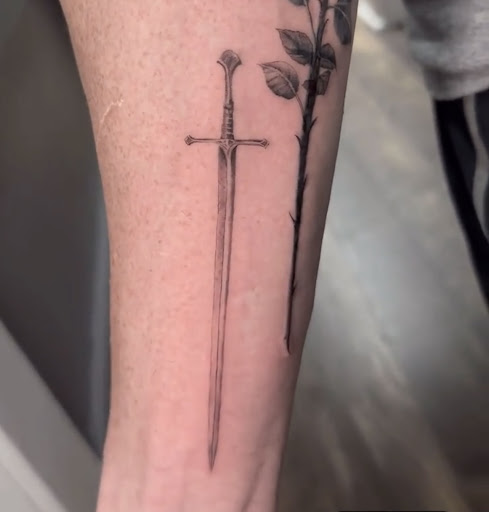 Explore heartbreak tattoo ideas, creative tattoo ideas in Baltimore, available at Rippd Canvas Tattoo Shop Artists Social Club