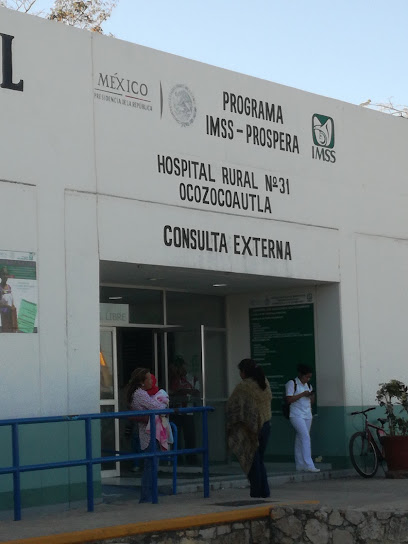 Instituto Mexicano del Seguro Social, Hospital Rural No. 31 Ocozocoautla PROGRAMA IMSS-BIENESTAR