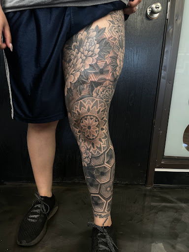 Explore candyman tattoo ideas, creative tattoo ideas in Mount Clemens, available at Hand & Heart Tattoo