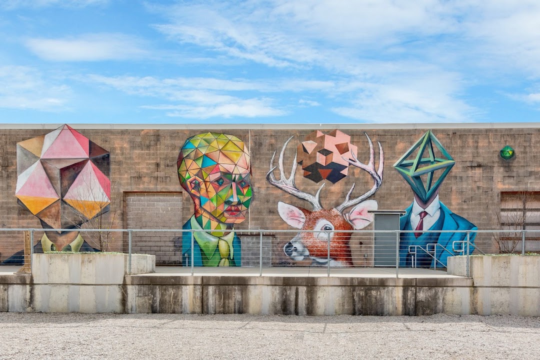 Art Alley at Sawyer Yards in Arts District Houston